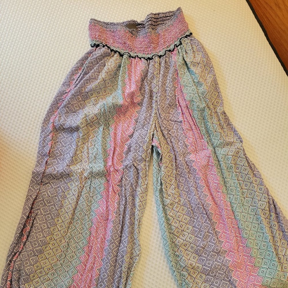 Anthropologie Skirted Beach Pants